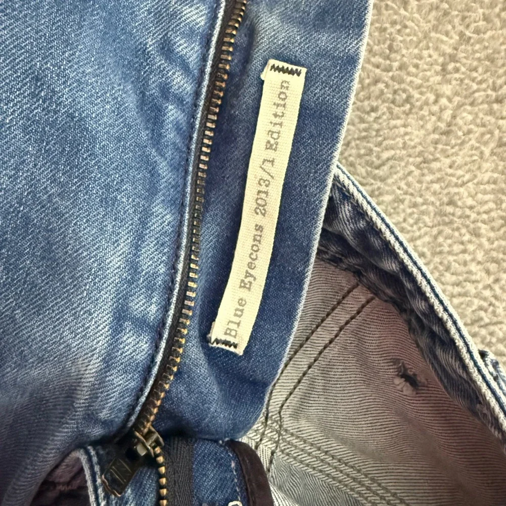 Diesel Krooley Blue Eyecons 2013 Mens Jeans 32x32 Made in Italy Carrot Slim Blue